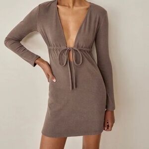 Reformation Karah Knit Dress